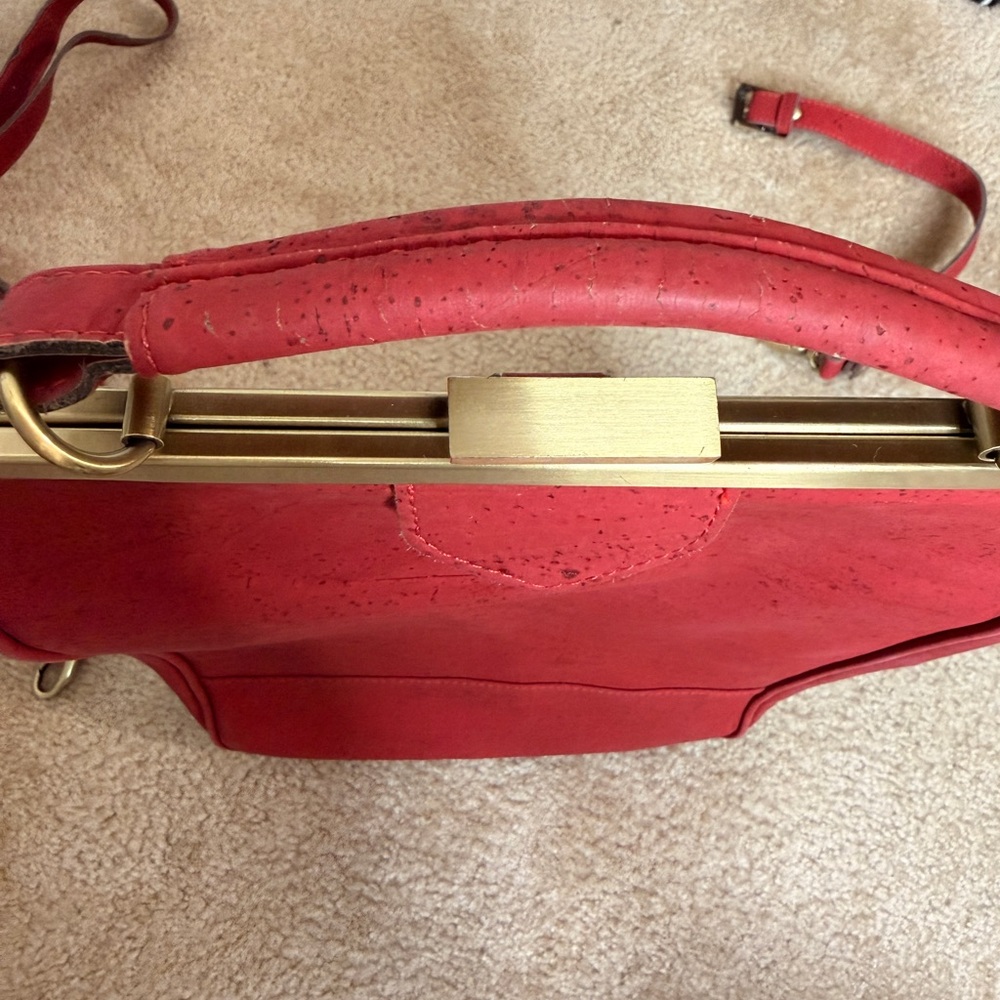 Laflore Paris Bobobark Backpack in Cherry Red - Picture 9 of 11